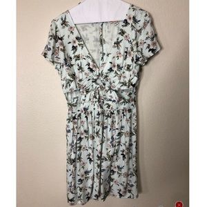Floral tight dress, lose at bottom! Never worn!